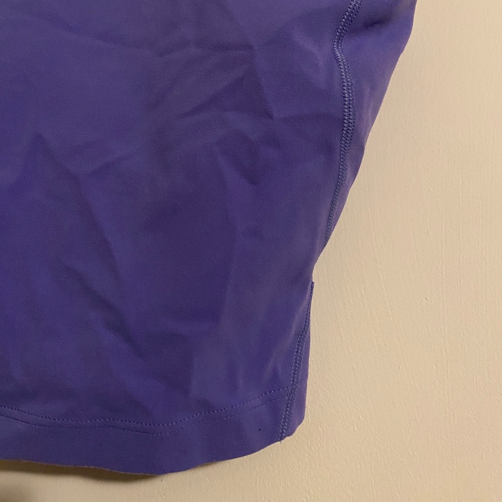 Lululemon Align High-Neck Tank Top Nulu Fabric Purple Size 0 - Picture 6 of 8
